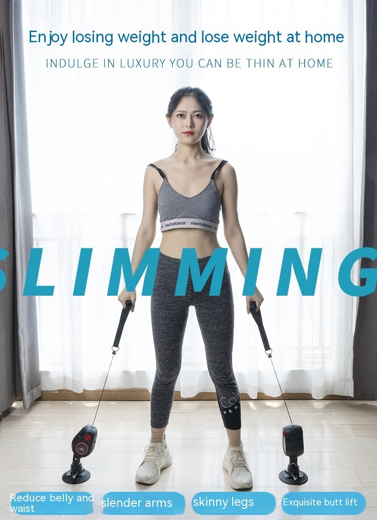 Fitness Rope Home Tension Rope Machine Trainer