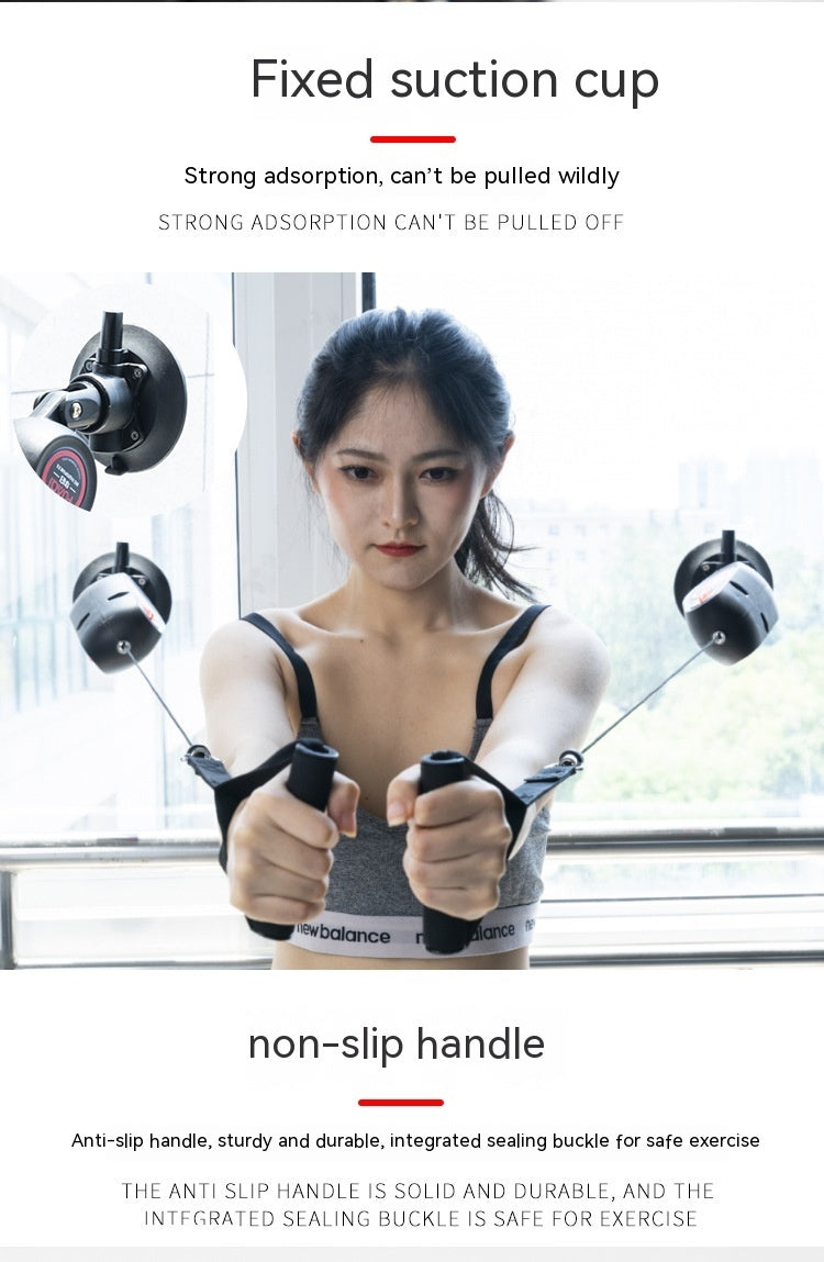 Fitness Rope Home Tension Rope Machine Trainer